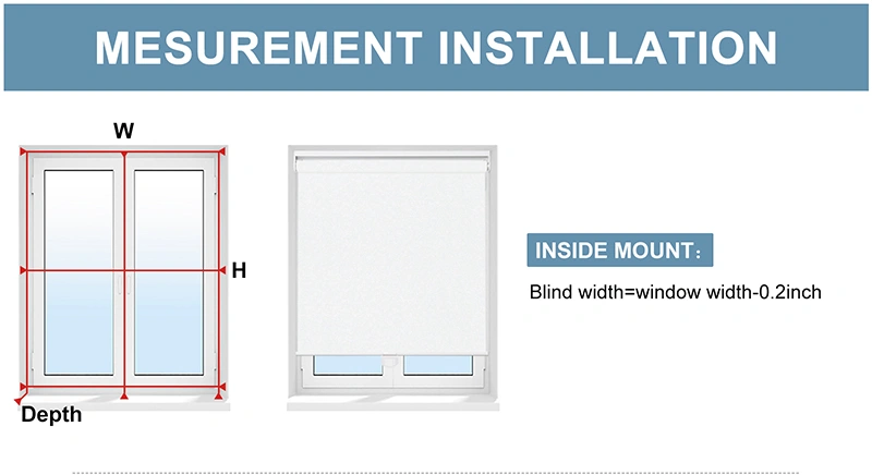 How to Measure Roller Shades