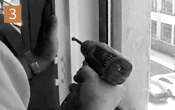 Frame Fixed on the Wall